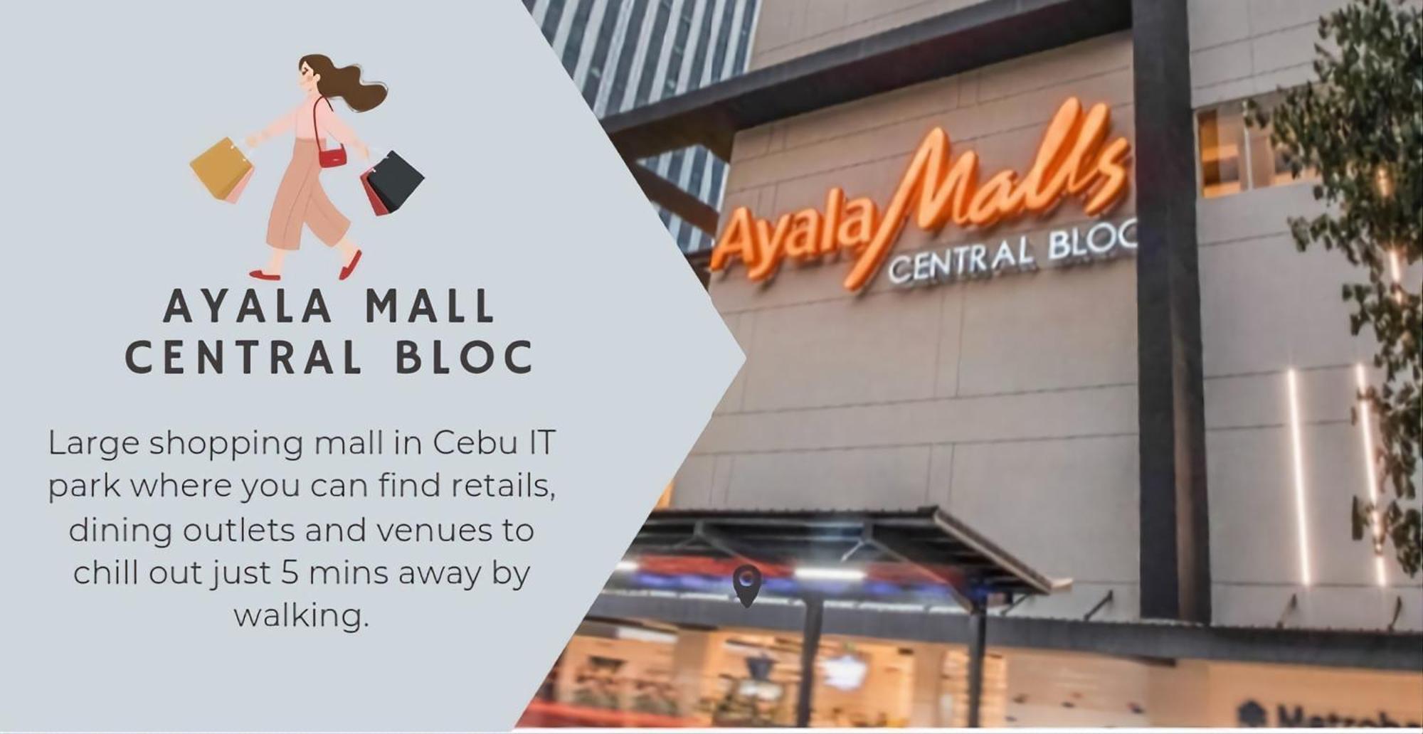 Cebu City Scape At Cebu It Park Bagian luar foto